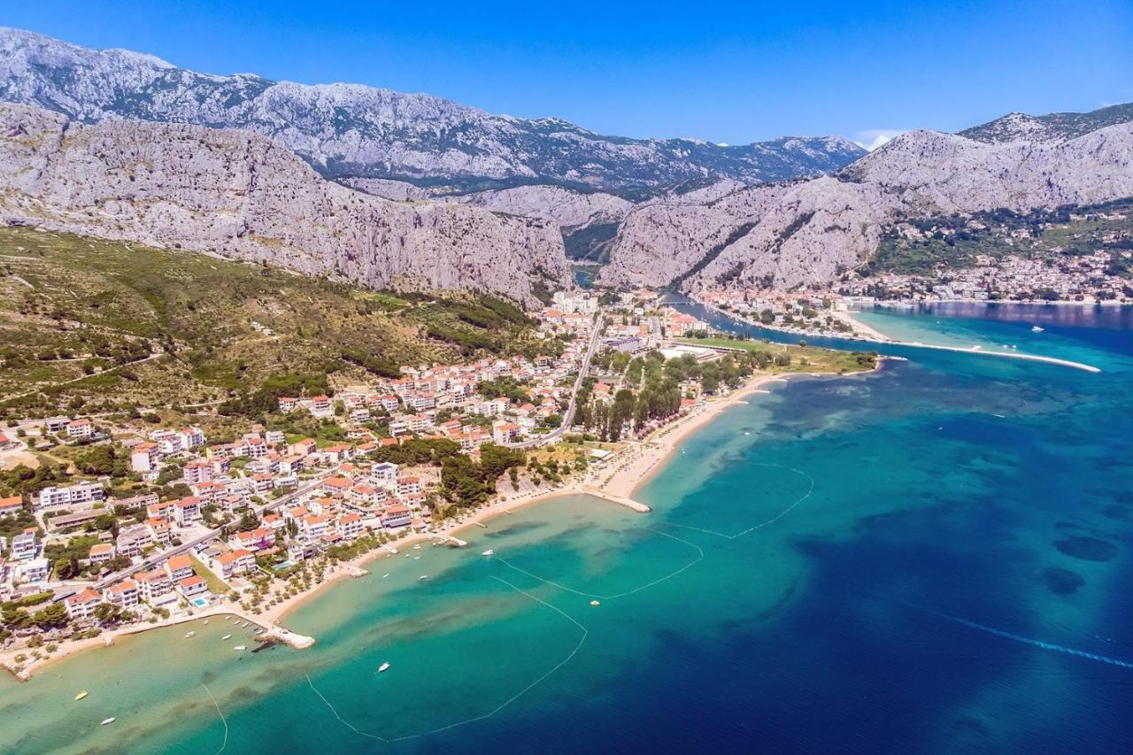 Villa Dream With Private Pool, 2 Bedrooms With En-Suite Bathrooms, Sea View Omiš Eksteriør billede