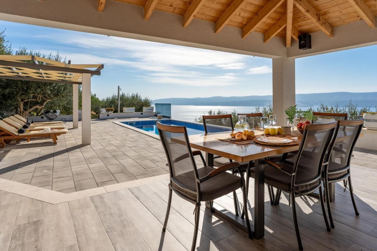 Villa Dream With Private Pool, 2 Bedrooms With En-Suite Bathrooms, Sea View Omiš Eksteriør billede
