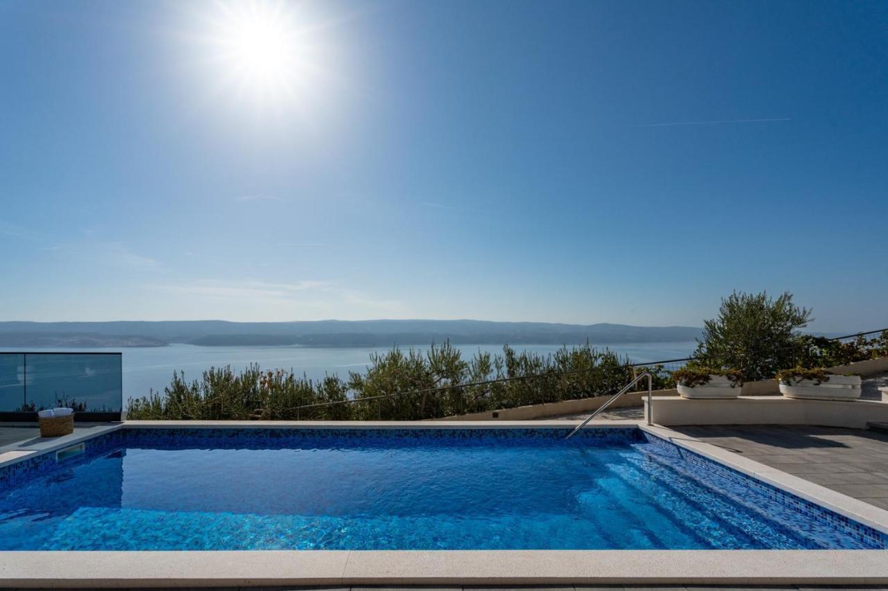 Villa Dream With Private Pool, 2 Bedrooms With En-Suite Bathrooms, Sea View Omiš Eksteriør billede