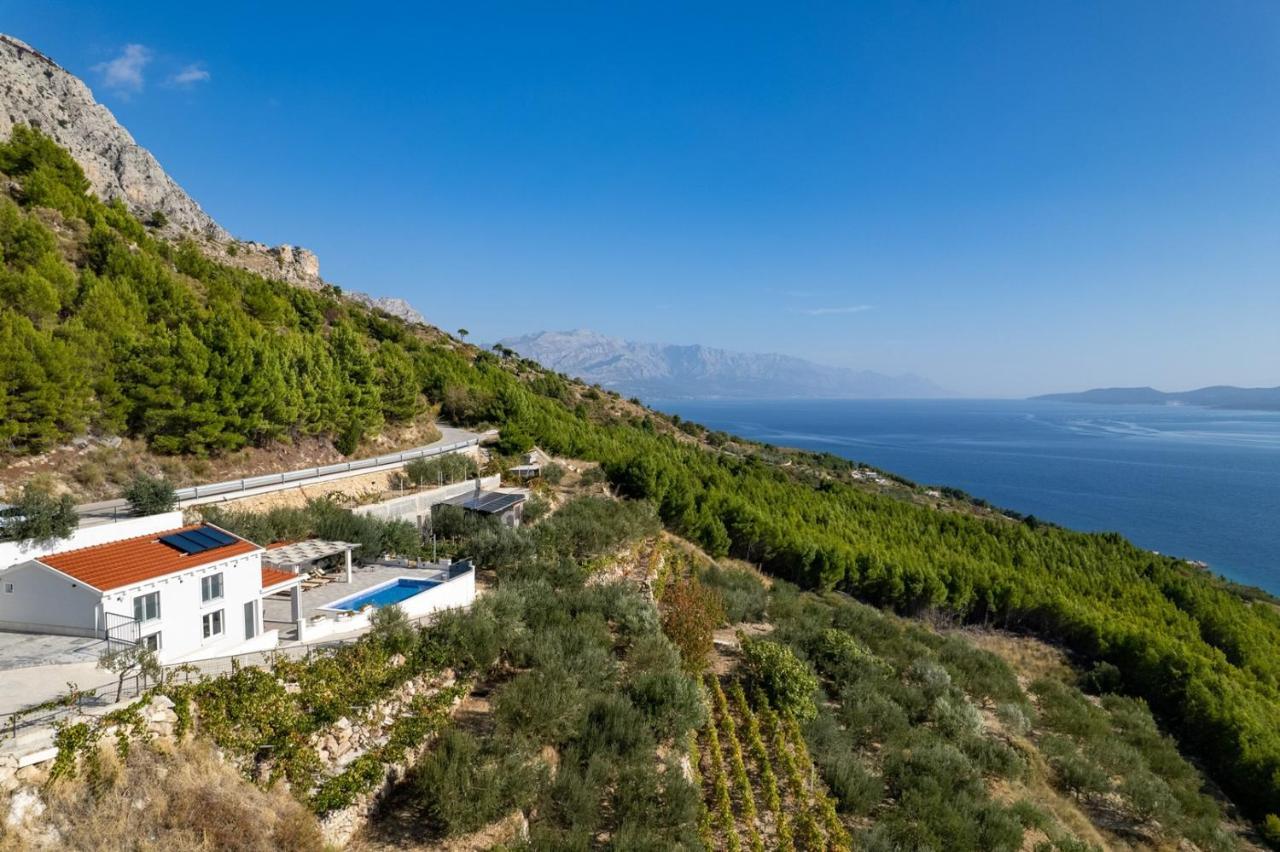 Villa Dream With Private Pool, 2 Bedrooms With En-Suite Bathrooms, Sea View Omiš Eksteriør billede