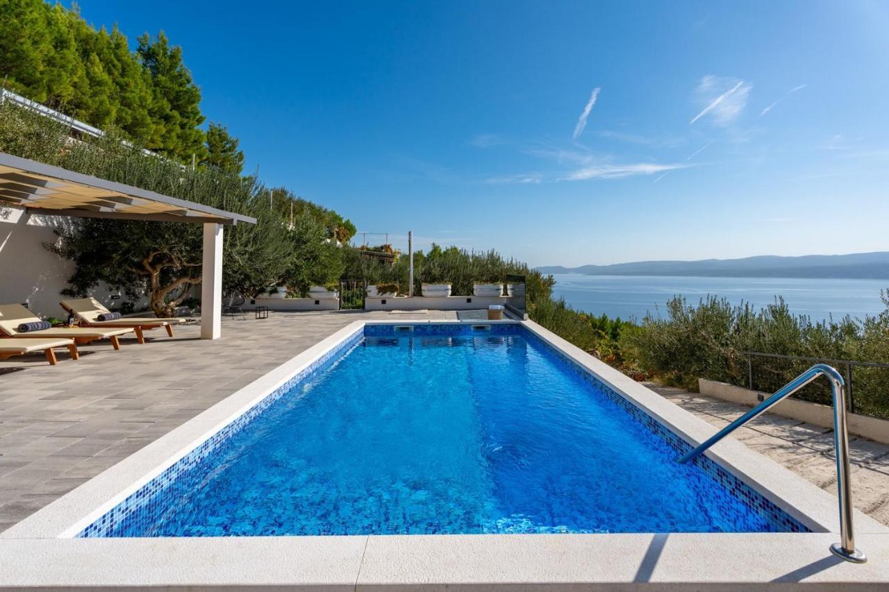 Villa Dream With Private Pool, 2 Bedrooms With En-Suite Bathrooms, Sea View Omiš Eksteriør billede