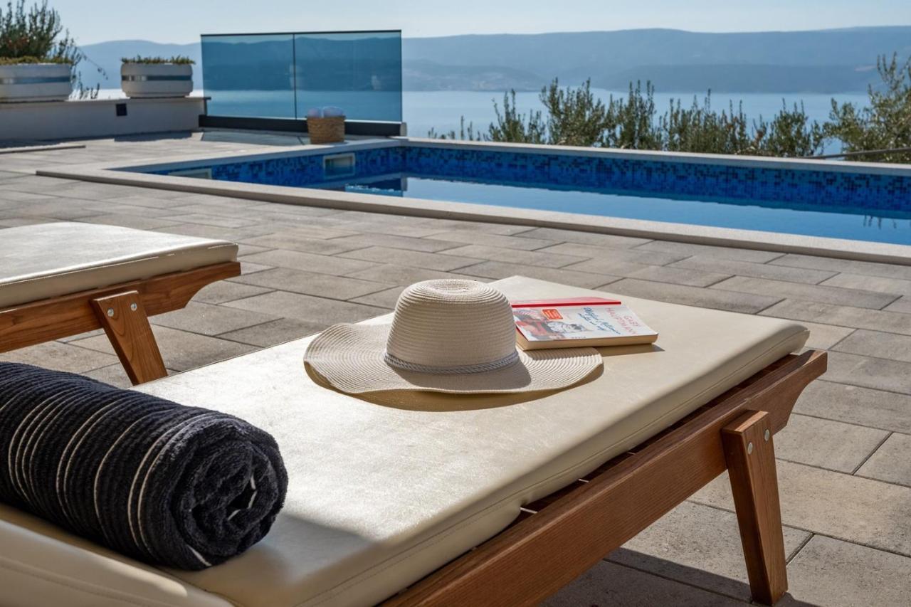 Villa Dream With Private Pool, 2 Bedrooms With En-Suite Bathrooms, Sea View Omiš Eksteriør billede